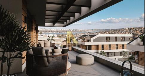 Penthouse sa pogledom na grad
