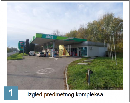 Bečej – Benzinska pumpa sa kompletnom opremom i ugostiteljskim objektom