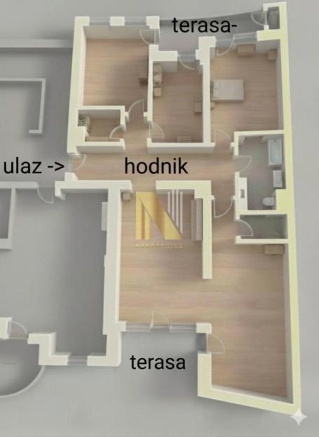 Komforan troiposoban stan u blizini SPENS-a i fakulteta