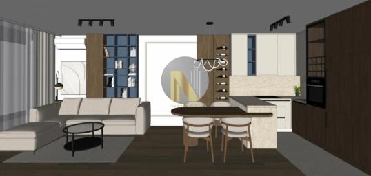 Dvosoban stan 45 m², Grbavica, Novi Sad, 2. sprat, useljiv od novembra