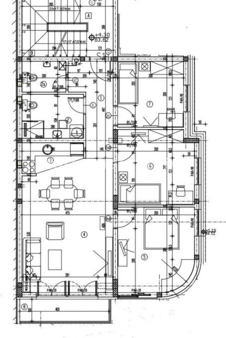 Futog-Lep Troiposoban stan 79 m2 na Prvom spratu u Izgradnji-povrat Pdv-065/385 8880