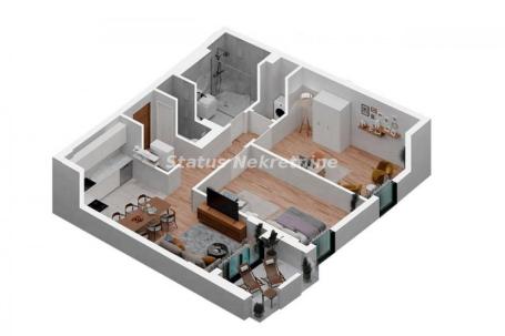 Podbara-Lep Trosoban stan 73 m2 u Pogodnom kraju-povrat PDV-065/385 8880