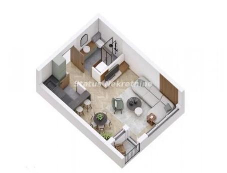 Petrovaradin-Lep Jednosoban stan 32 m2 u Pogodnom kraju-povrat PDV-065/385 8880