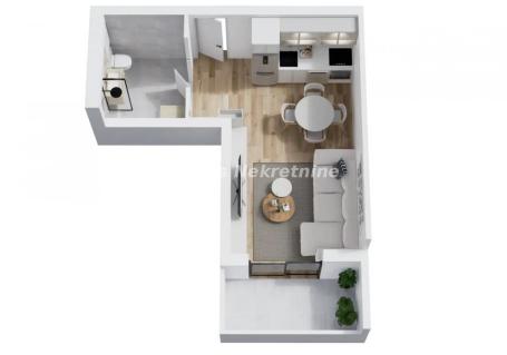 Severni Telep-Lepa Garsonjera 30 m2 u Izgradnji na Top Lokaciji-povrat PDV-065/385 8880