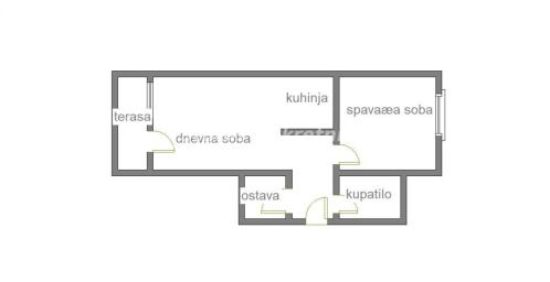 Detelinara-Kompletno Renoviran Dvosoban stan 47 m2 na drugom spratu-065/385 8880