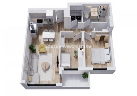 Severni Telep-Konforan Trosoban stan 59 m2 u Izgradnji na Top Lokaciji-povrat PDV-065/385 8880