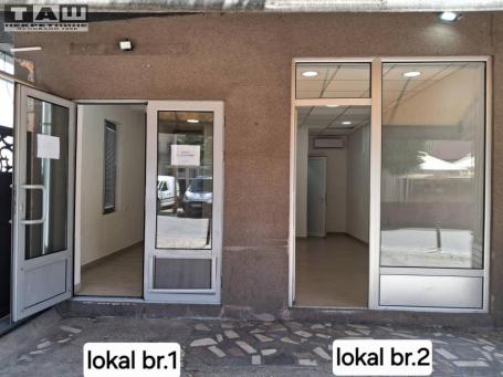 DVA LOKALA SA IZLOGOM DO ULICE
