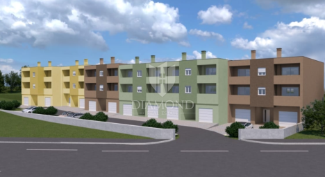 Pula, moderan stan s garažom u novogradnji