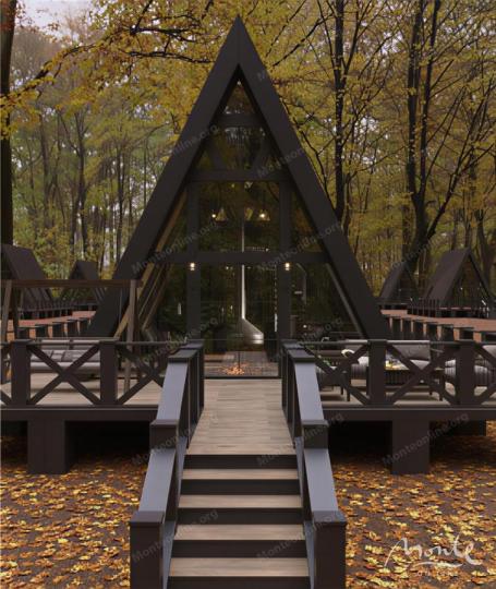 Jedinstveni eko-kompleks A-Frame s prinosom od 8% godišnje u Kruševu, Pljevlja