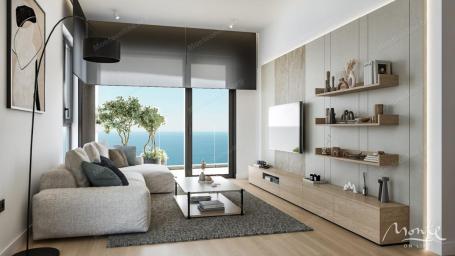Luksuzni apartman s jednom spavaćom sobom, pogledom na more i sadržajima resorta u Reževićima, Budva