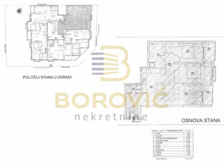 Cerak, 75.17m2, novo