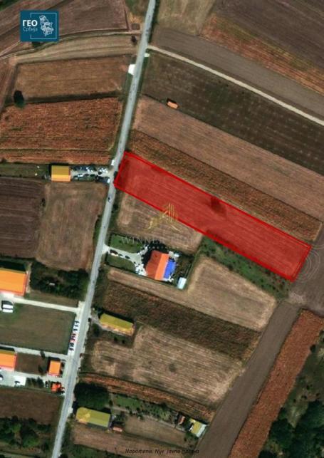 Parcela uz glavni put ka Supskoj – savršena za investiciju