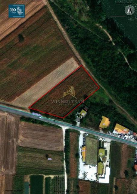 Građevinska parcela na regionalnom putu Jagodina – Ćuprija