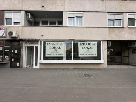 Lokal za izdavanje na glavnoj ulici u Ćupriji