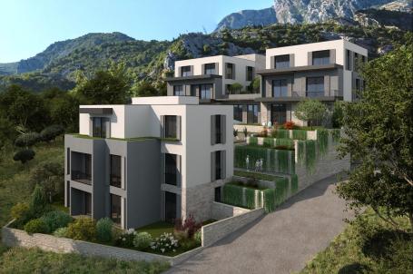 Studio apartman 26.67m2 sa pogledom na more u modernom stambenom kompleksu sa bazenom – Škaljari, Ko