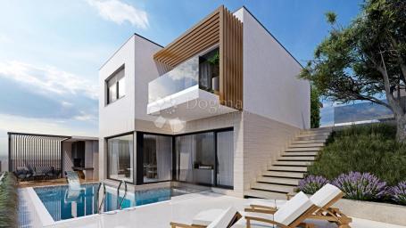 Smart house Villa Jadranovo sa bazenom 