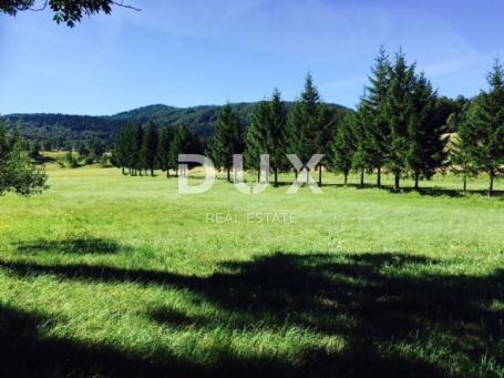 GORSKI KOTAR, RAVNA GORA - Teren 4440 m2, 2400 m2 građevinski!