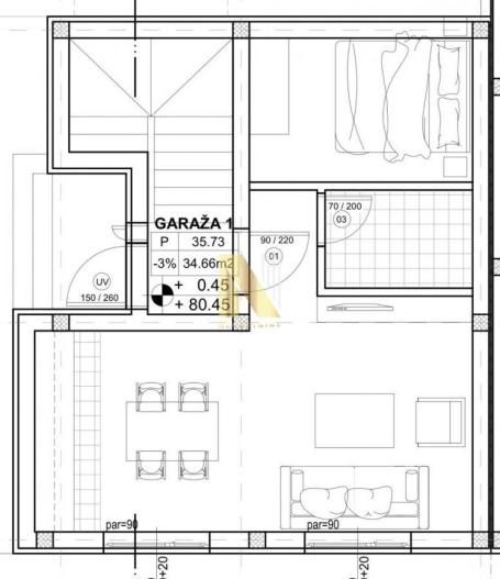Stan Garaža  35m² na Telepu, Novi Sad