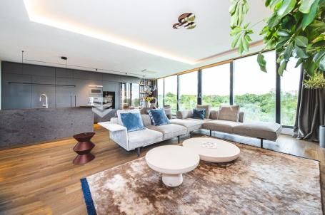 Zagreb, Jelenovac, luksuzan trosobni penthouse s ekskluzivnom terasom, 187 m²