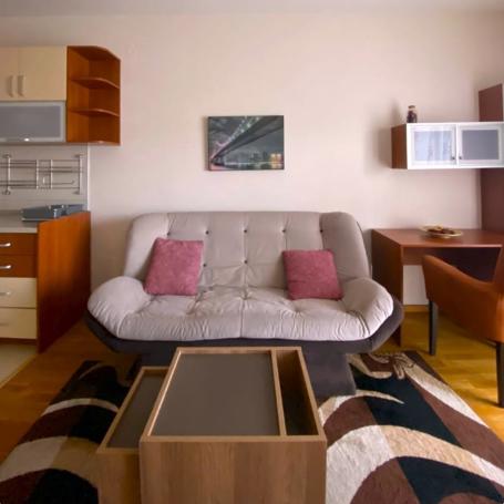 Namještena garsonjera, 30m2, City kvart, Podgorica