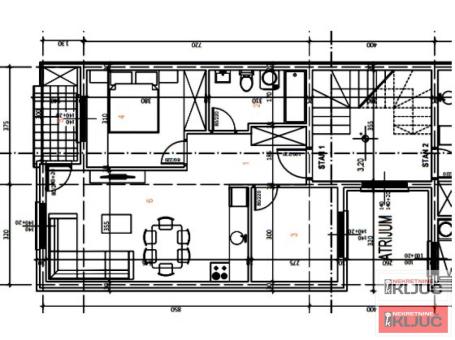 ADICE, 57m2, Dvoiiposoban sa pdv