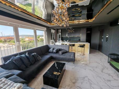 ZADAR, SUKOŠAN - Luksuzno namješten penthouse 50 m od plaže!