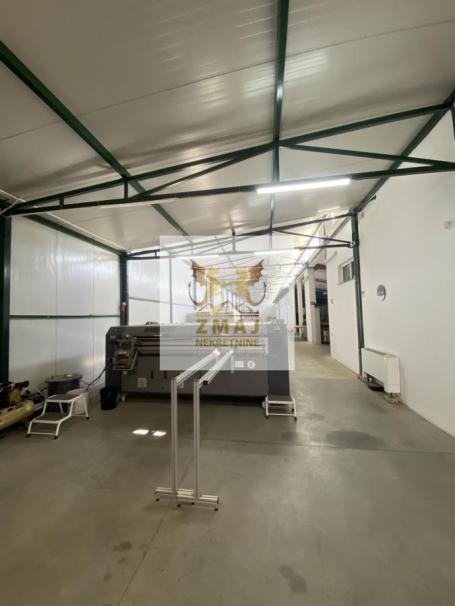 HALA POVRSINE 888m2, PLAC 1631m2, POTPUNO OPREMLJENA, SAJLOVO