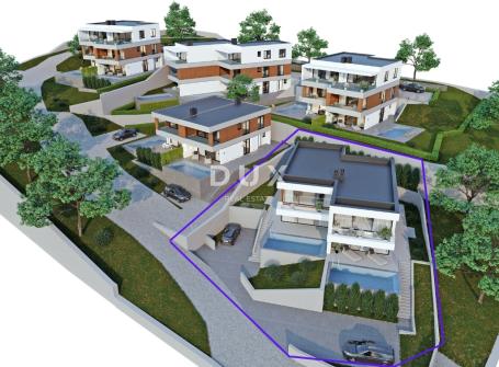 OPATIJA, LOVRAN – luksuzna rezidencija s vlastitim bazenom i panoramskim pogledom na more
