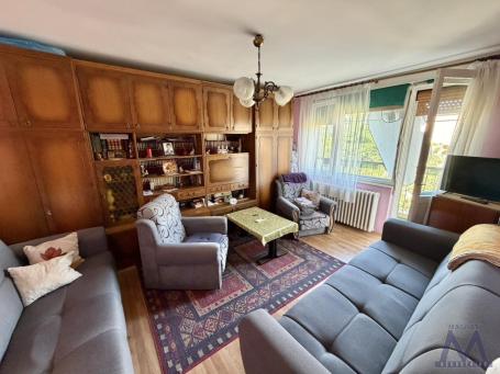 Novi Sad, Železnička stanica. EKSKLUZIVNA PRODAJA DVOSOBNOG STANA 49m2+4m2 terase. Stan se nalazi u 
