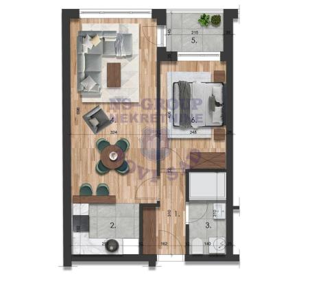 Odlična izgradnja - 47m2 - Telep