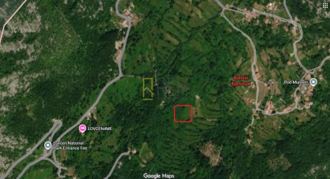 Prodaja - Zemljiste Bjelosi, Opstina Cetinje