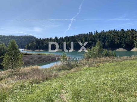 GORSKI KOTAR, LOKVE – attraktives Grundstück von 450 m2 für ein Familienhaus/Villa/Wohnungen/Haus zu