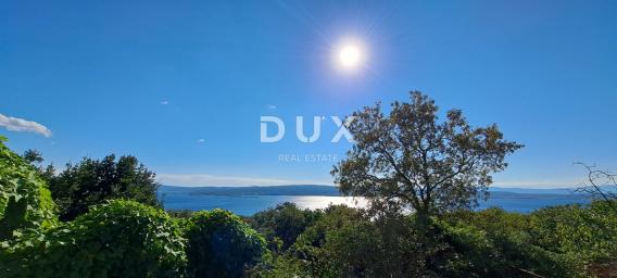 CRIKVENICA - dvojna kuća s panoramskim pogledom na Krk i more