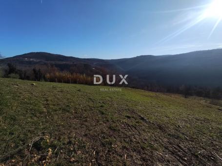 ISTRA, MOTOVUN - Građevinsko zemljište na osami s pogledom