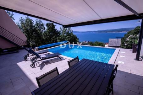 CRIKVENICA - Luksuzna vila s 4 stambene jedinice, bazenom i pogledom na more