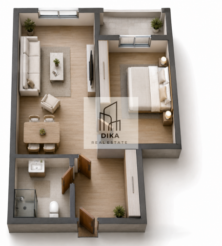 Hit ponuda - Cvetkova pijaca - Novogradnja - 2.0 - 49,66m²