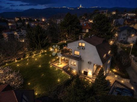 Ekskluzivna vila na prestižnoj lokaciji s panoramskim pogledom na Zagreb