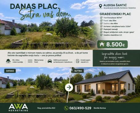 Aleksa Šantić. Šta ako je prvi korak do vaše kuće vredan svega 8.500€?