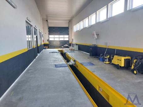 Novi Sad- Slana bara, izdaje se potpuno nov objekat za tehnički pregled vozila – odmah spreman za ra