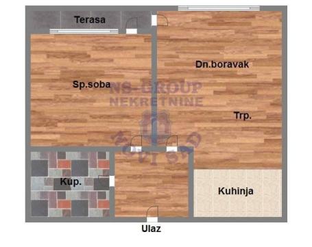Odličan dvosoban na Novoj Detelinari!
