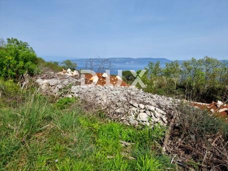 Istra, Rabac, građevinsko zemljište, 1104m2