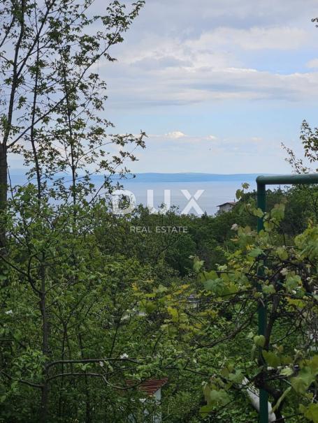 OPATIJA, VEPRINAC, ŠIMETIĆI - samostojeća kuća 320m2 za adaptaciju s pogledom na more + okućnica 150