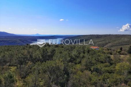 Istra, Puntera, Građevinsko zemljište 1049 m² s otvorenim pogledom na more
