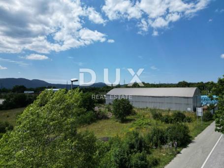 MATULJI, JURDANI, RUPA- građevinsko zemljište 6750m2 s GRAĐ. DOZVOLOM za halu i poslovno stambenu zg