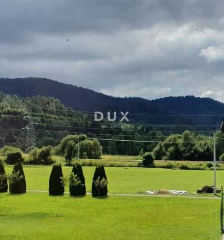 FUŽINE, VRATA- zemljište 300m2 S GRAĐEVINSKOM DOZVOLOM!!!  u blizini jezera 