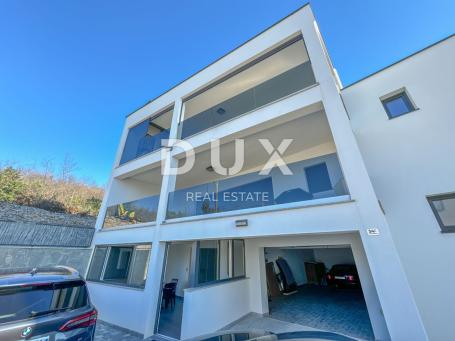 CRIKVENICA, DRAMALJ- Penthouse + stan u novogradnji blizu mora s pogledom, garažom