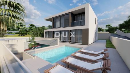 Biograd, Drage, villa, 175 m2, bazen, 1. red do mora