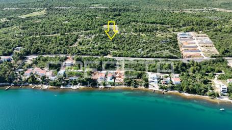 Posedarje - Građevinsko zemljište s pogledom na more, 4.200 m²