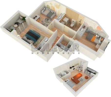 Dupleks, u izgradnji, 87,03 m2 - Kragujevac, naselje Bresnica