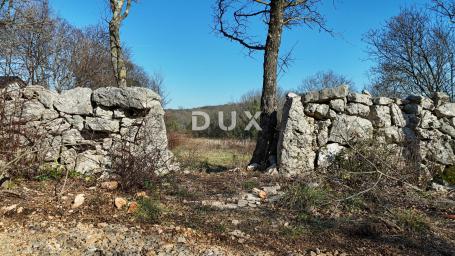 Krk, Garica, zemljište, 2034 m2, rub građevinske zone